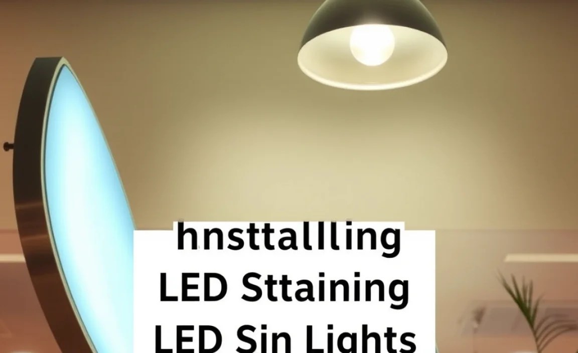 Installing and Maintaining LED Sign Lights