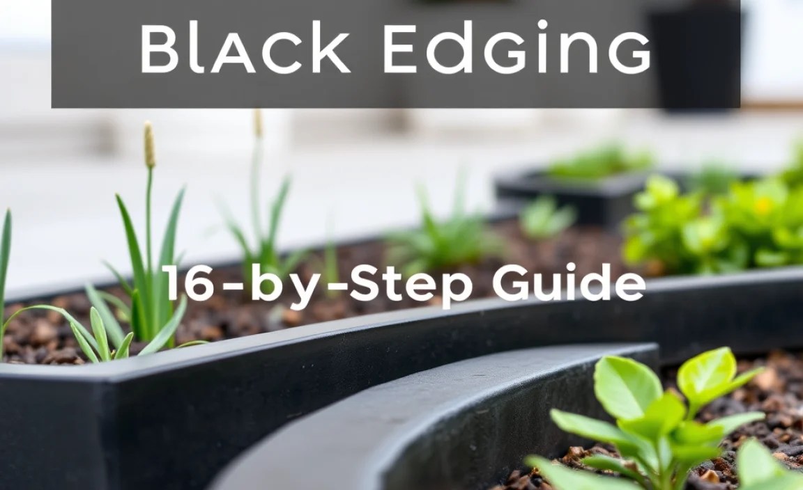 Installing Black Edging: A Step-by-Step Guide