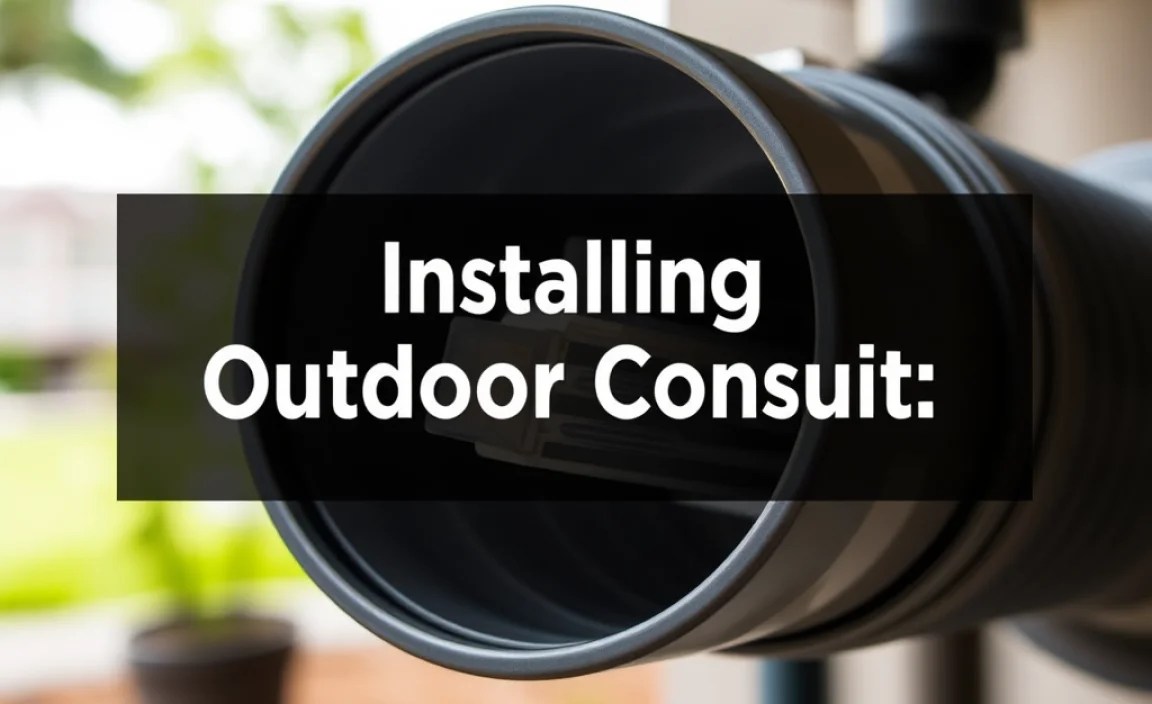 Installing Outdoor Conduit: Step-by-Step