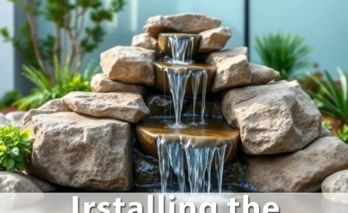 Installing the Waterfall Pump