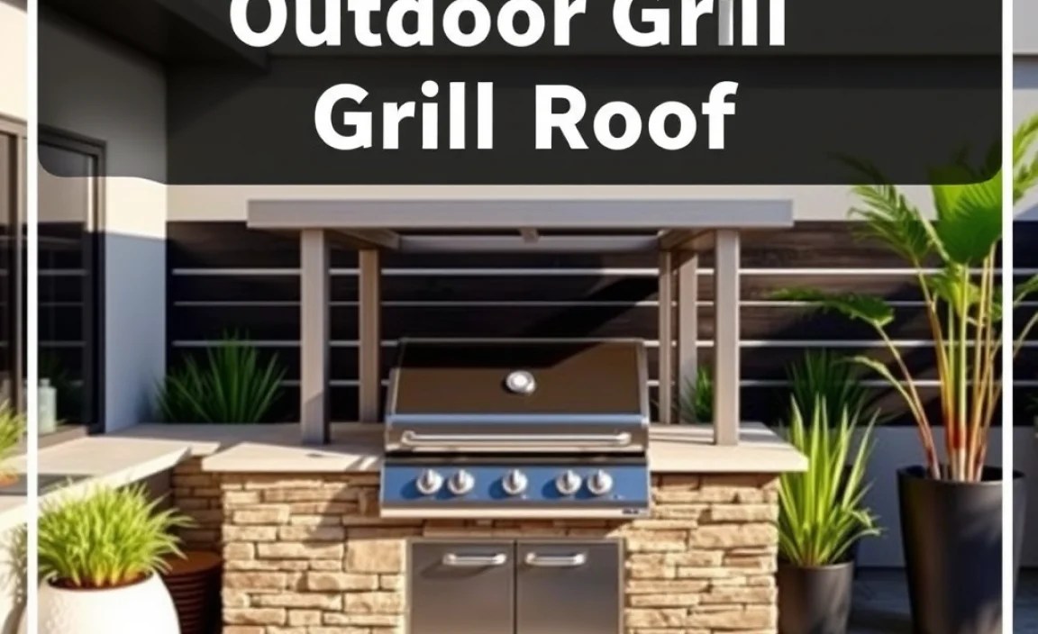 Installing Your Outdoor Grill Roof