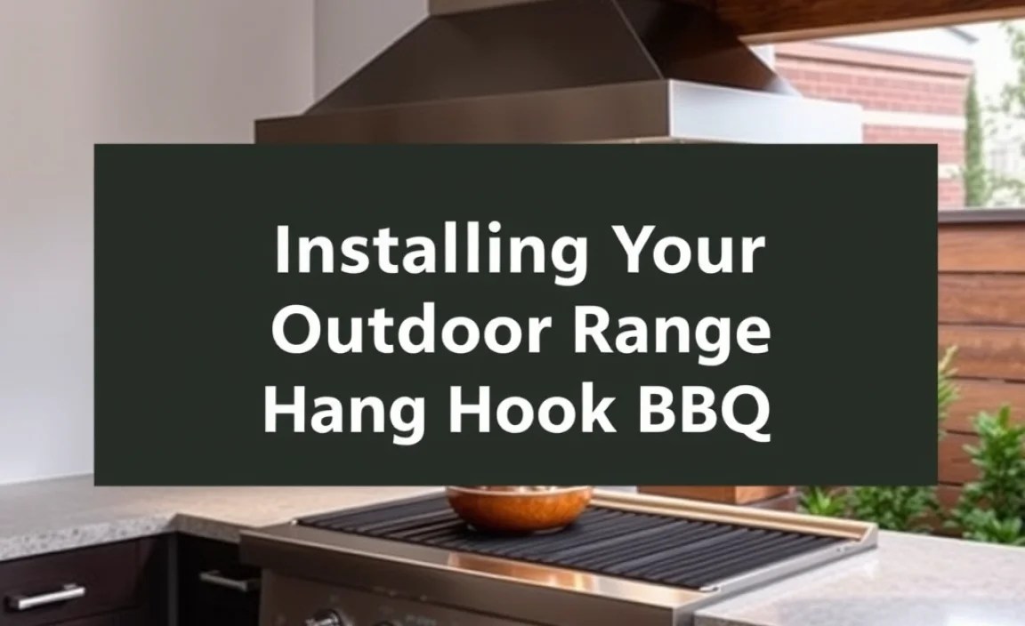 Installing Your Outdoor Range Hood BBQ