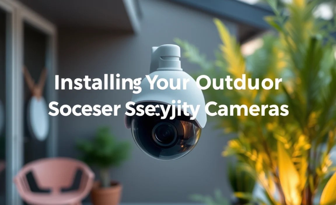 Installing Your Outdoor Security Cameras