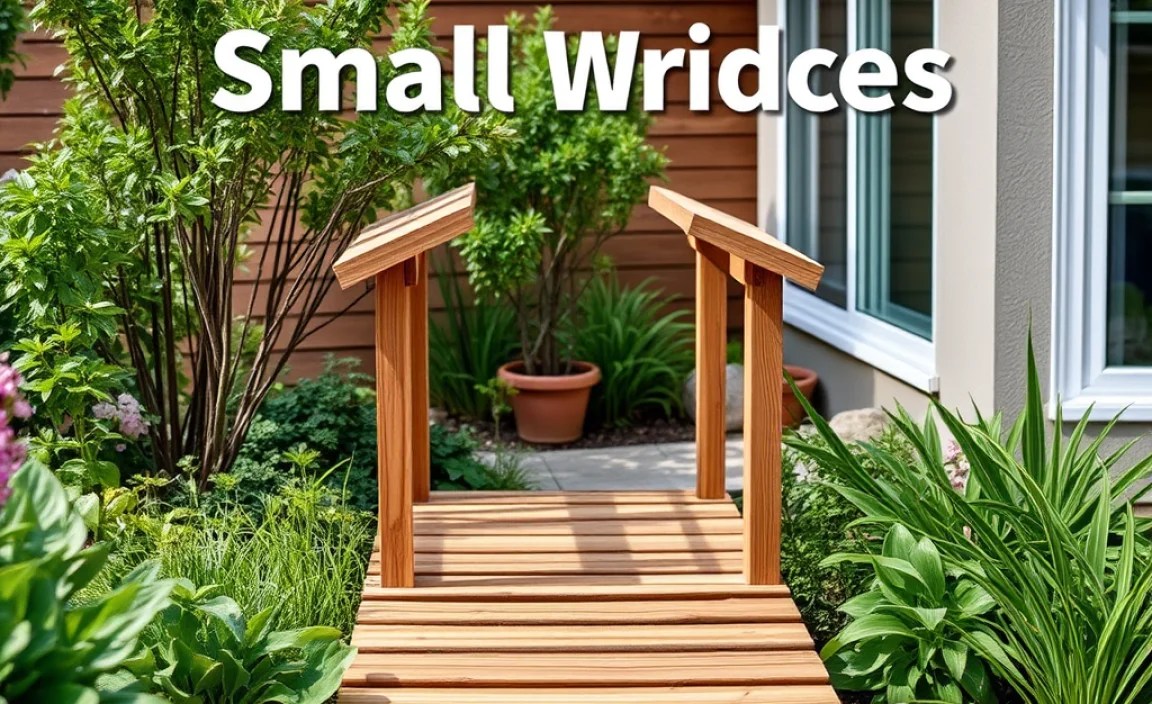 Installing Your Small Wooden Bridge