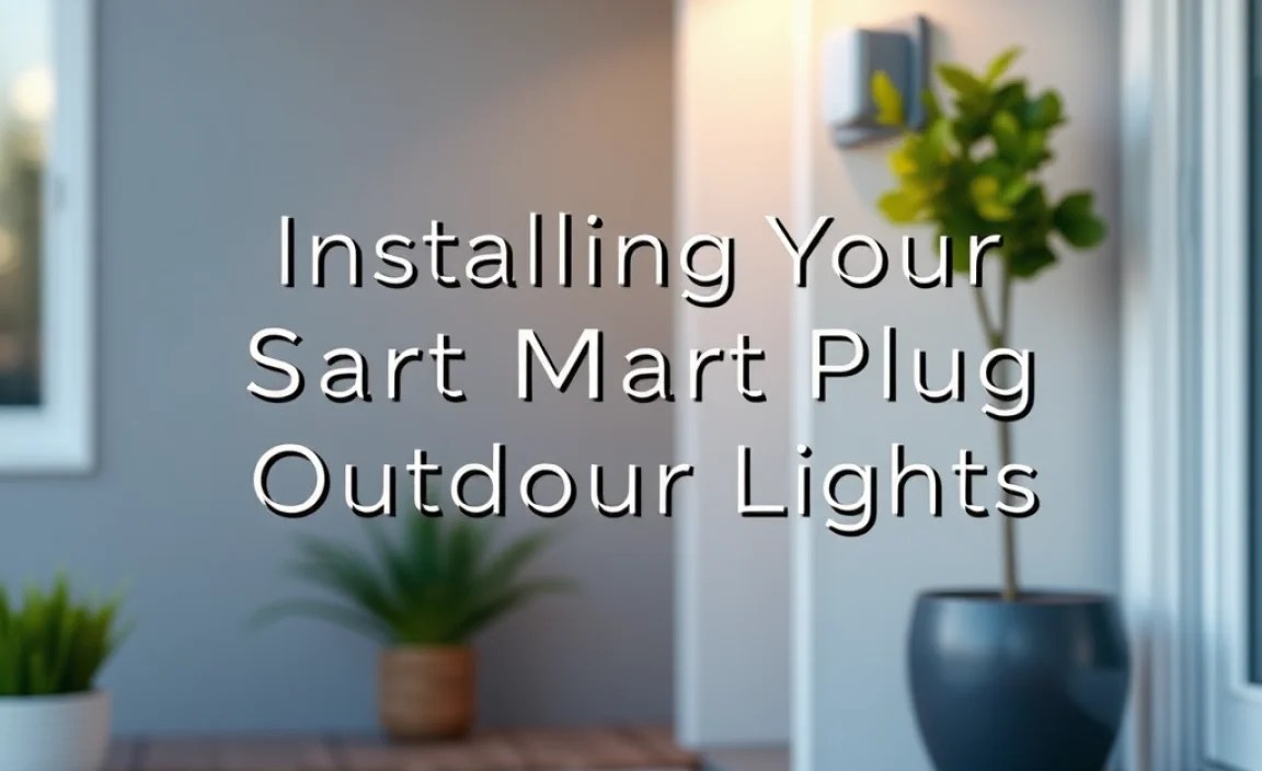 Installing Your Smart Plug Outdoor Lights