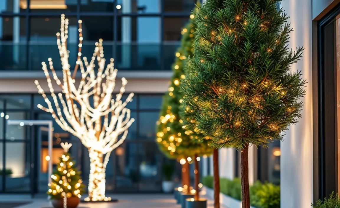 lights for outdoor trees