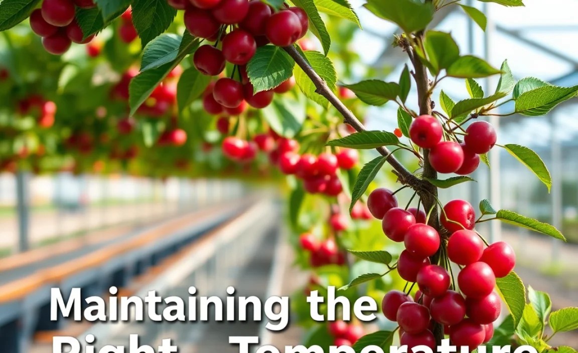 Maintaining the Right Temperature for Cherry Trees
