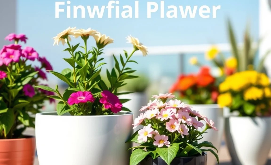 Maintaining Your Artificial Flower Planters