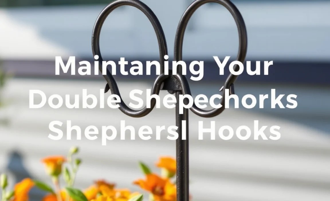 Maintaining Your Double Shepherds Hooks