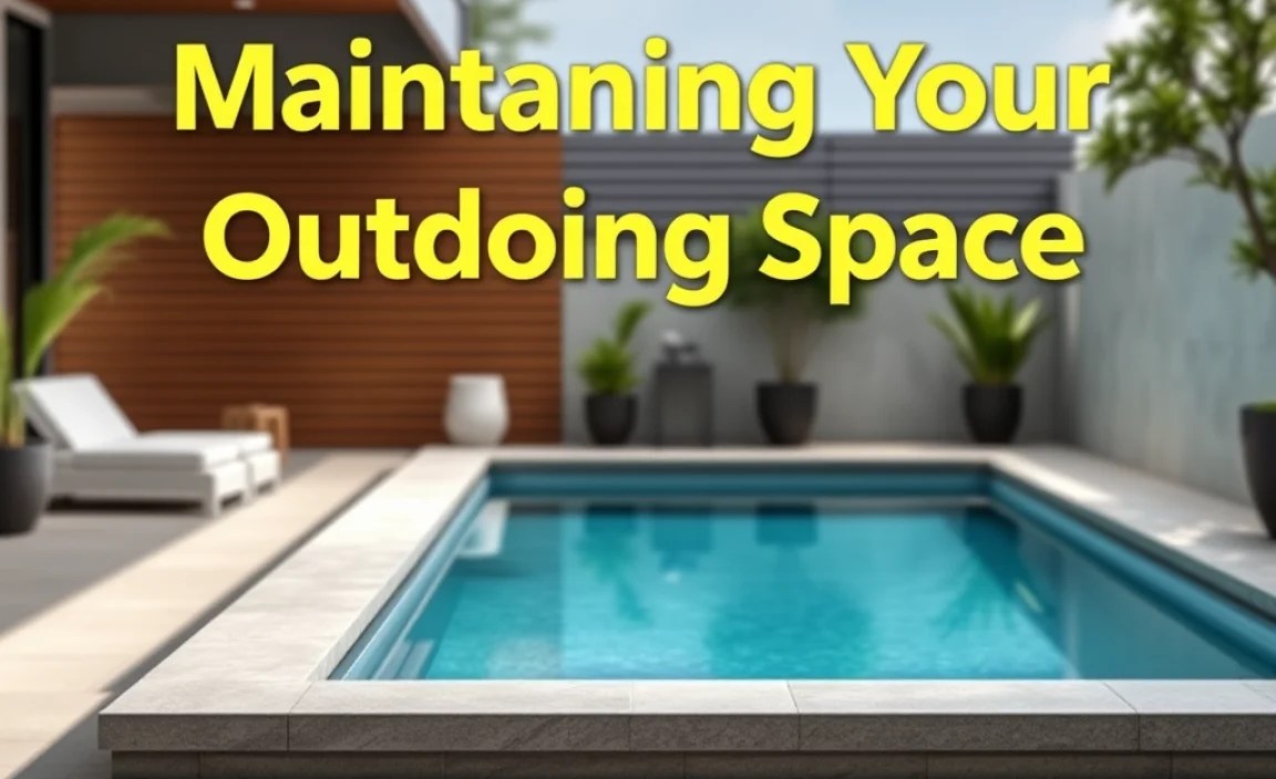 Maintaining Your Outdoor Changing Space
