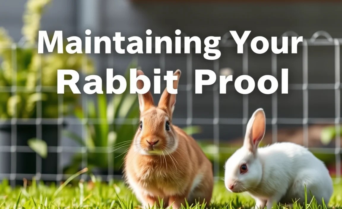 Maintaining Your Rabbit Proof Fence