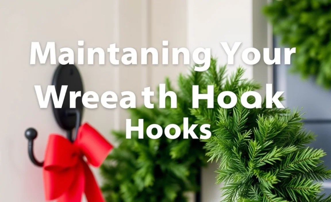 Maintaining Your Wreath Hooks