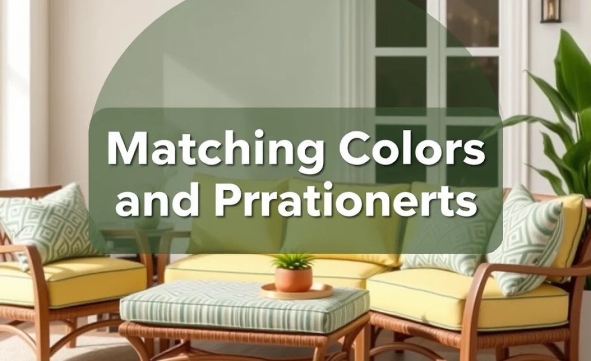 Matching Colors and Patterns