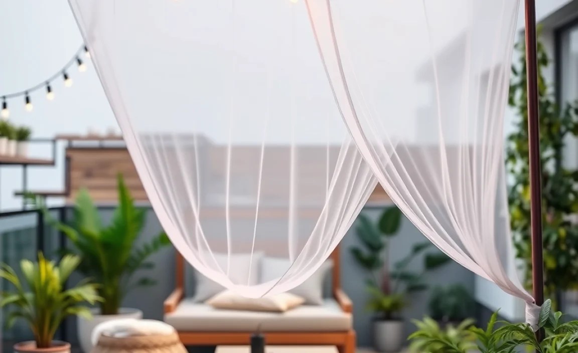 mosquito nets outdoor