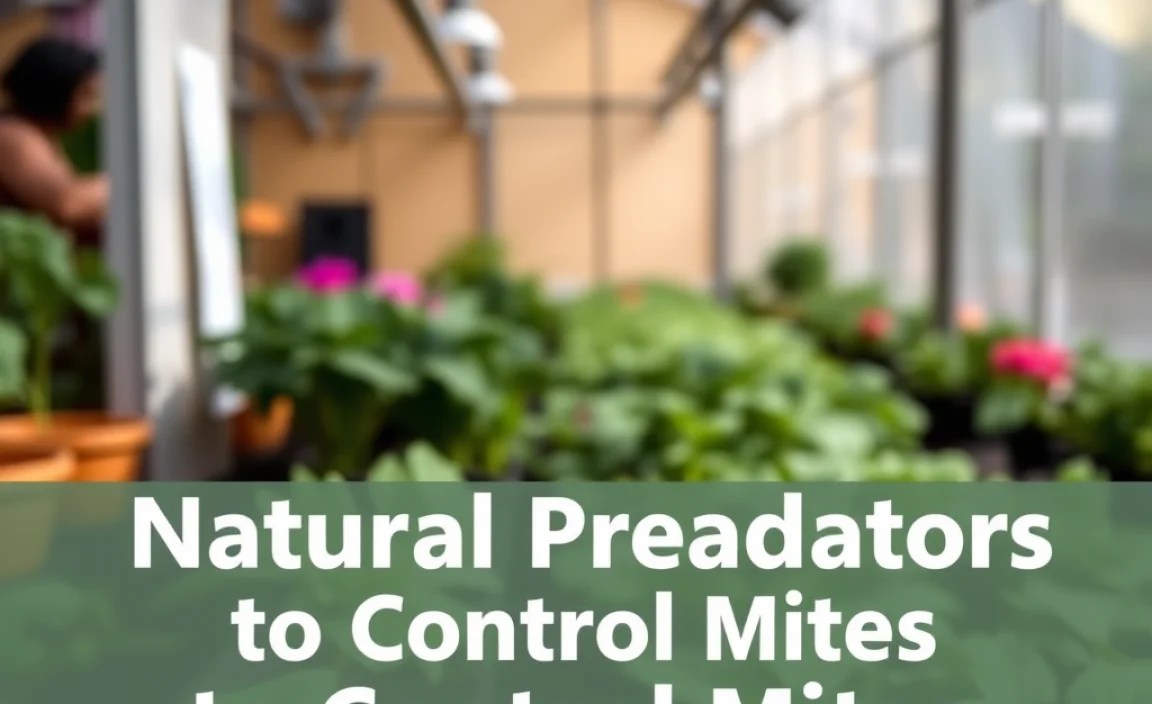 Natural Predators to Control Mites