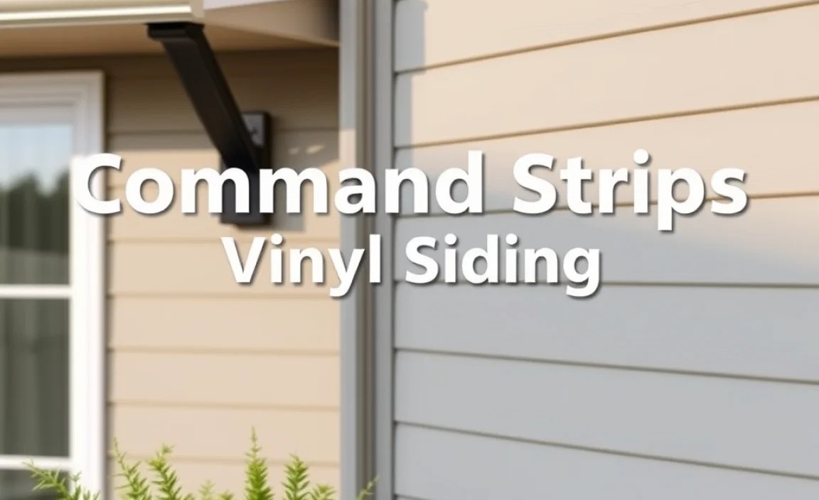 outdoor command strips vinyl siding