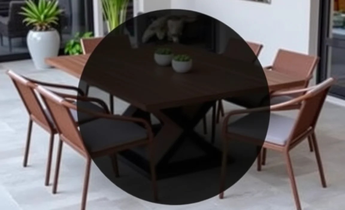 Outdoor Dining Table: Size and Shape Considerations