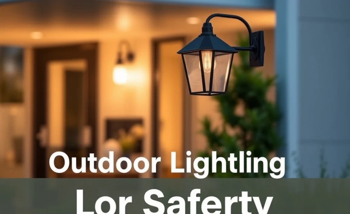 Outdoor Lighting for Safety
