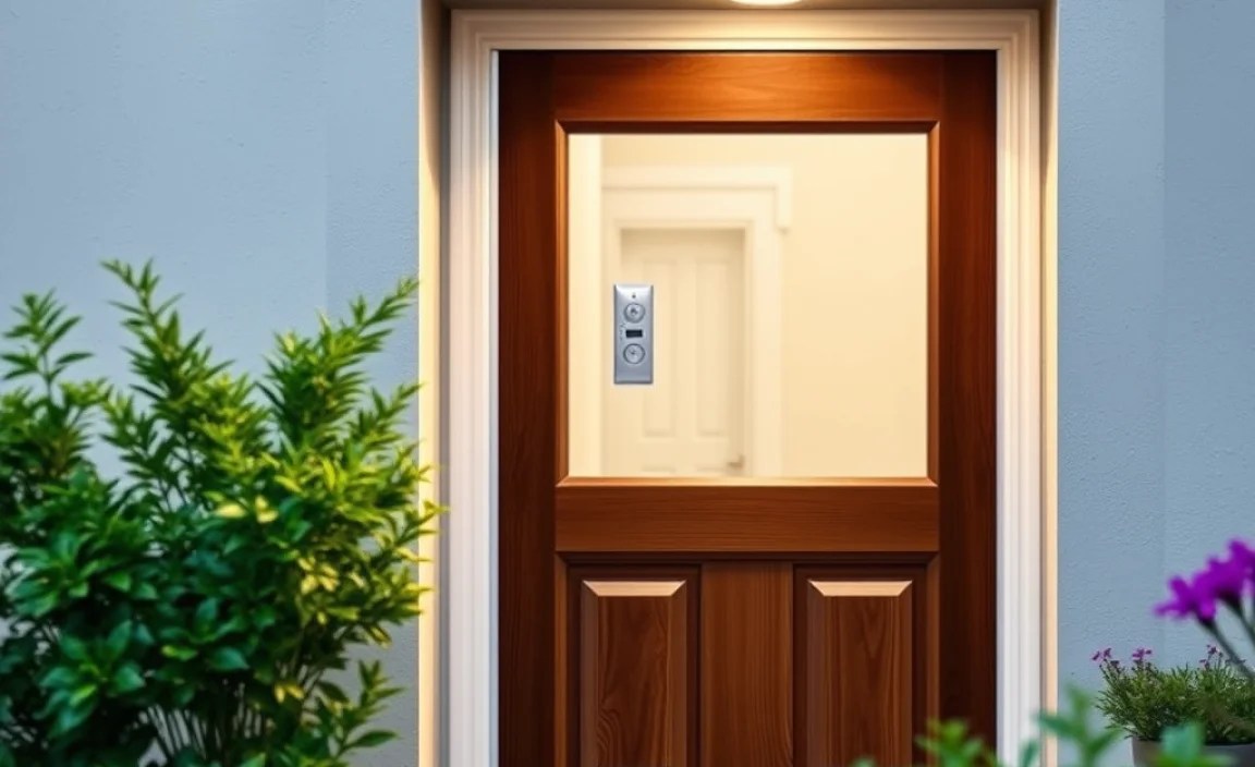 outdoor motion sensor light front door