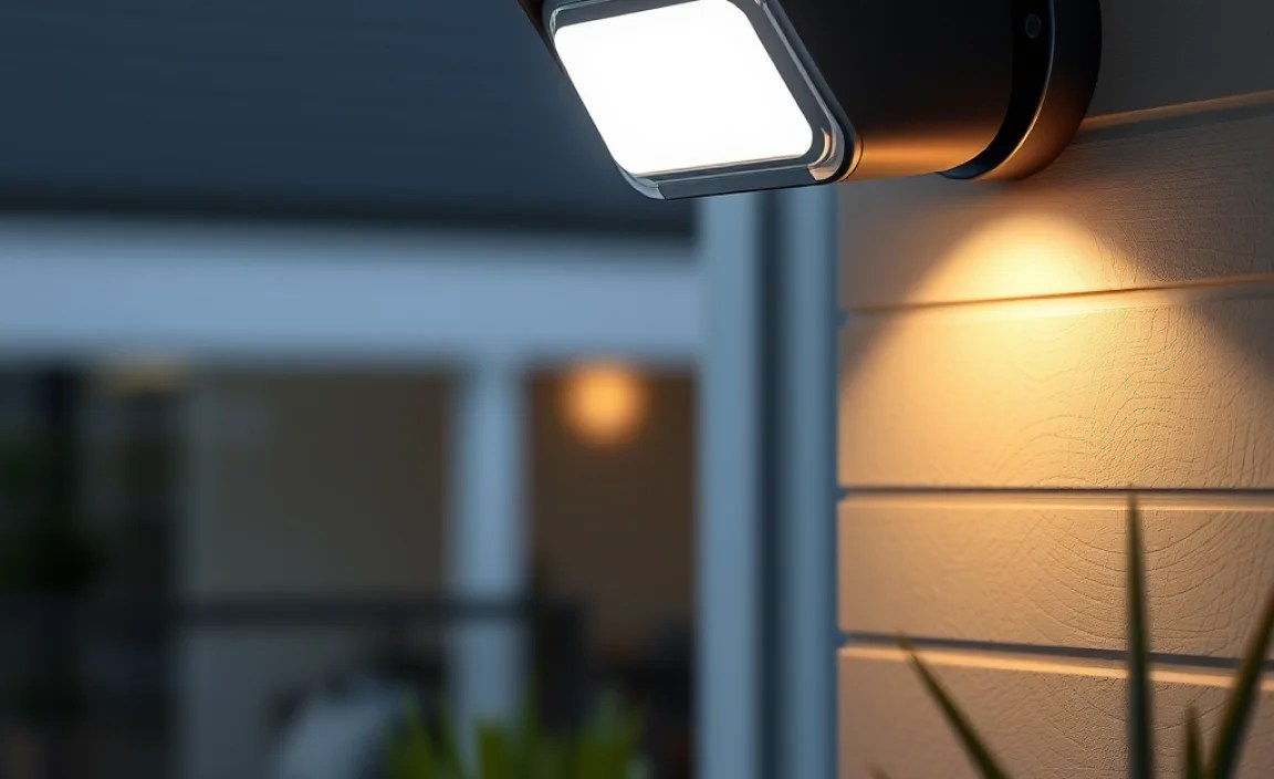outdoor motion sensor lights