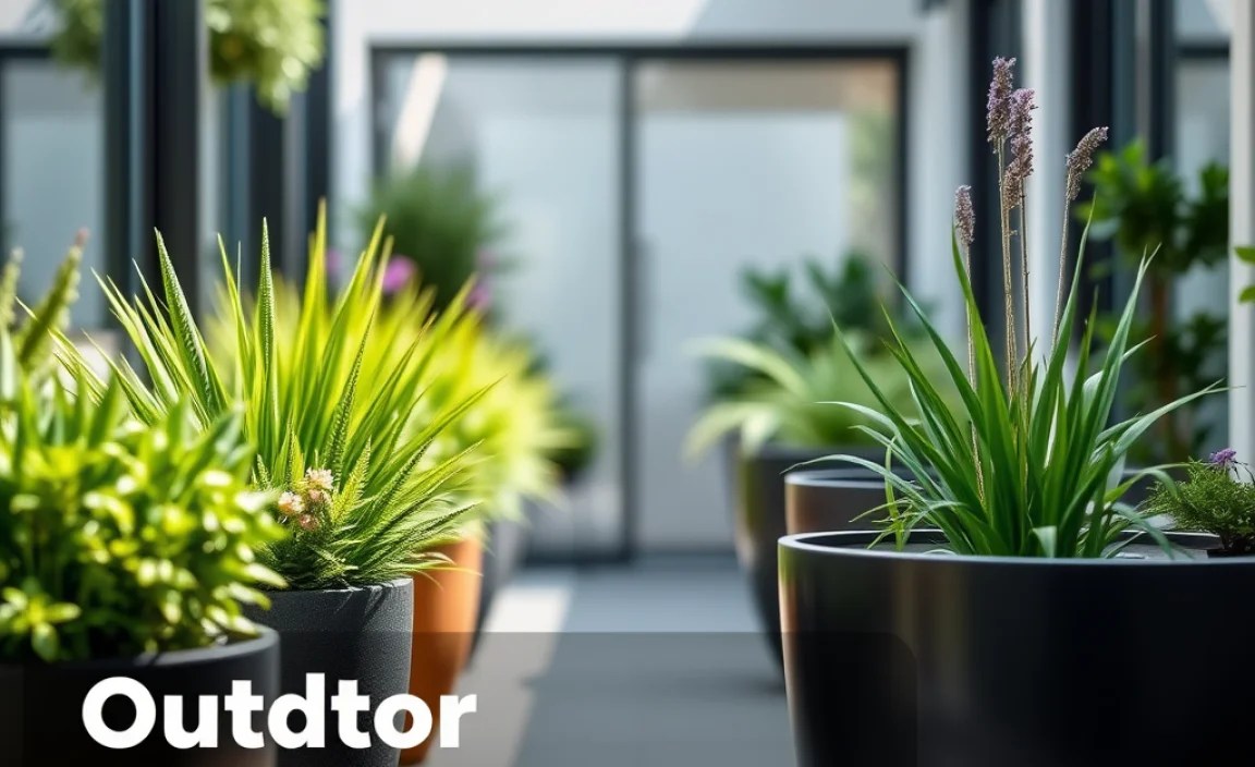 Outdoor Planter Materials: A Guide