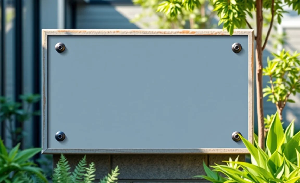 outdoor plaques gardens