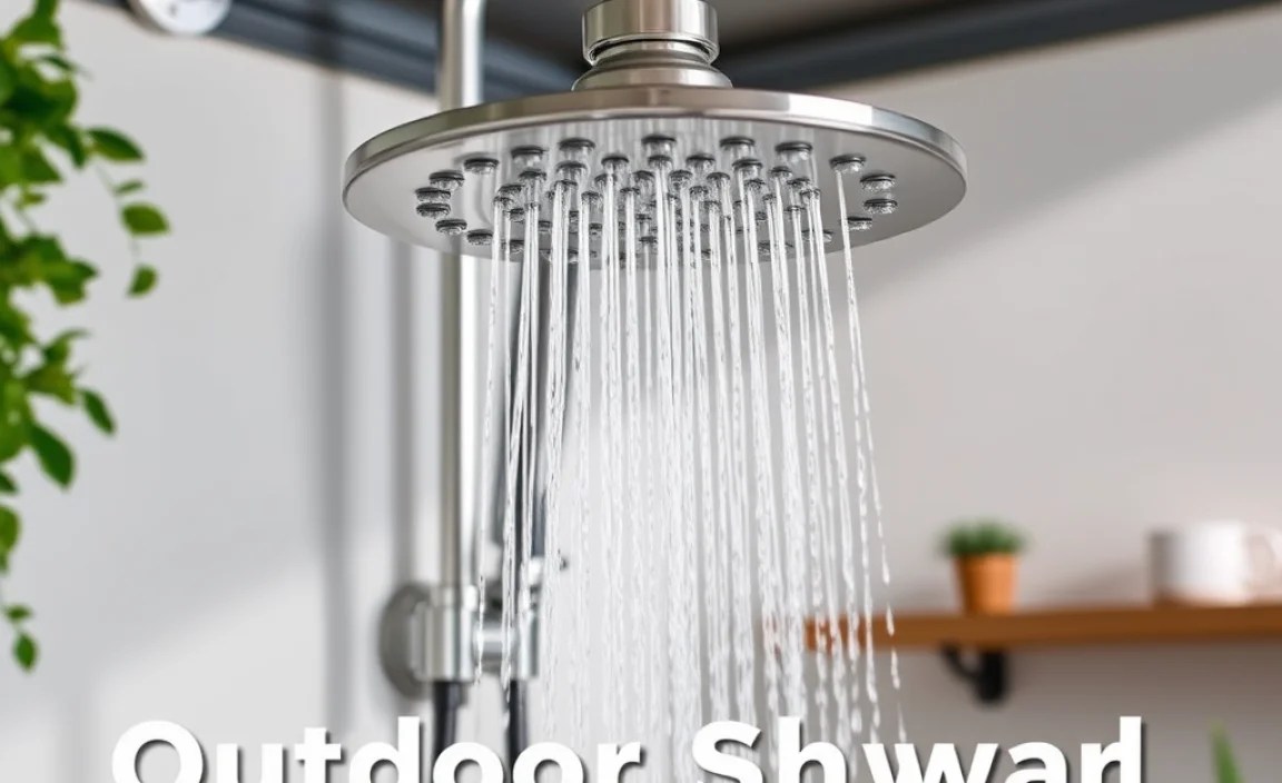 Outdoor Shower Head Features