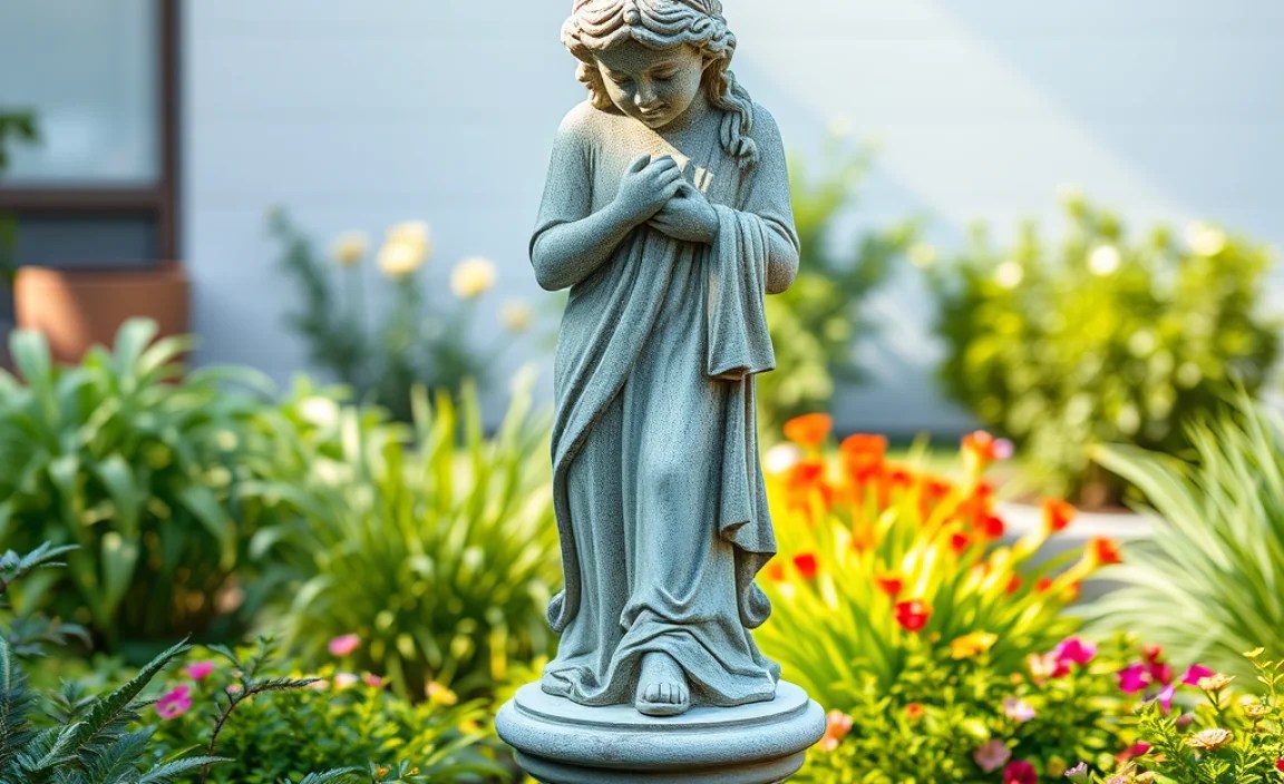 outdoor statues gardens