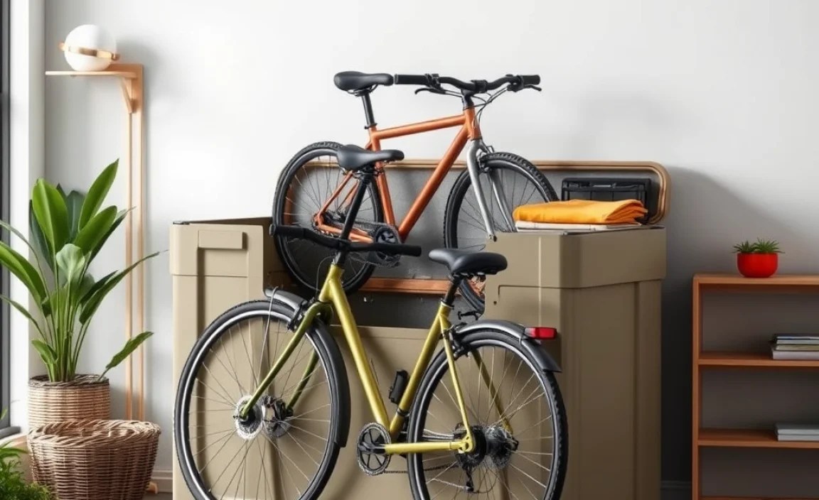 outdoor storage box bikes