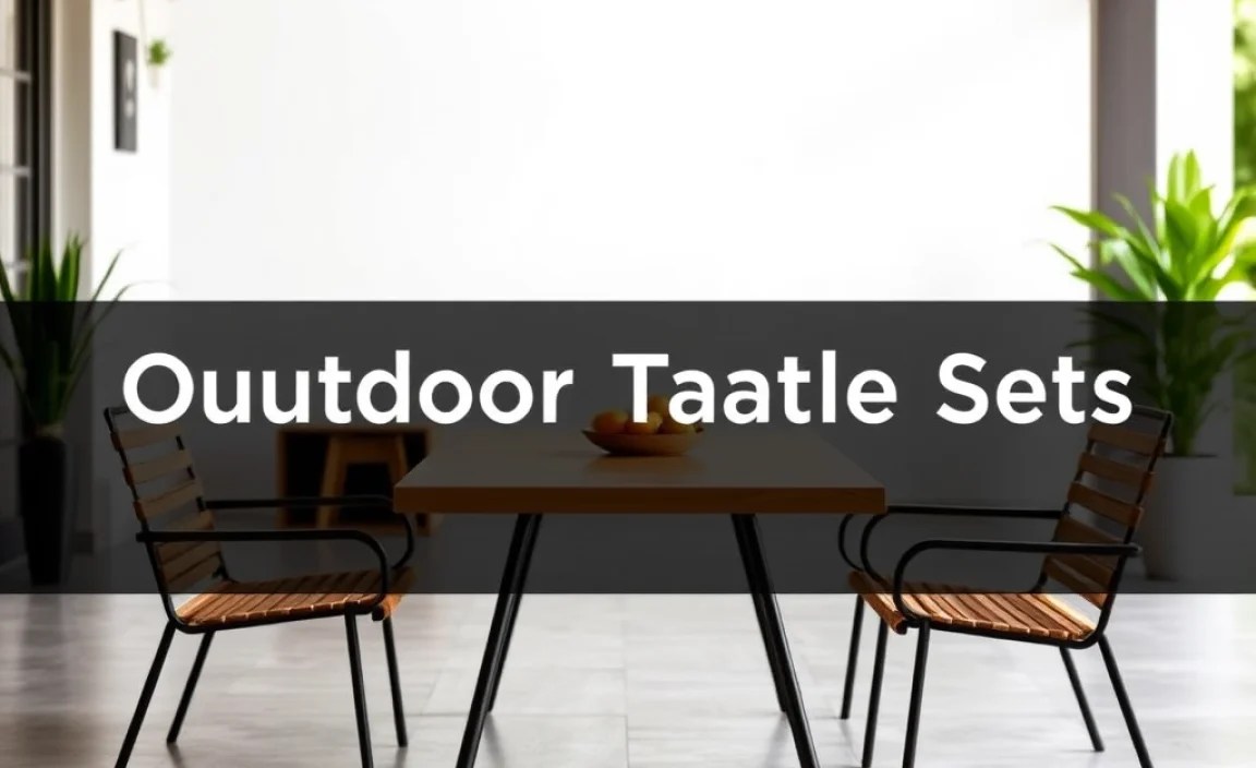 outdoor table sets 6