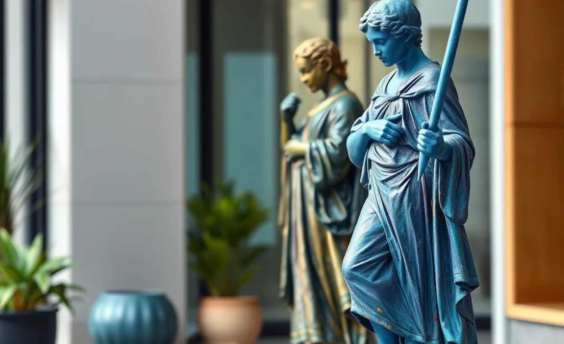 paint for outdoor statues