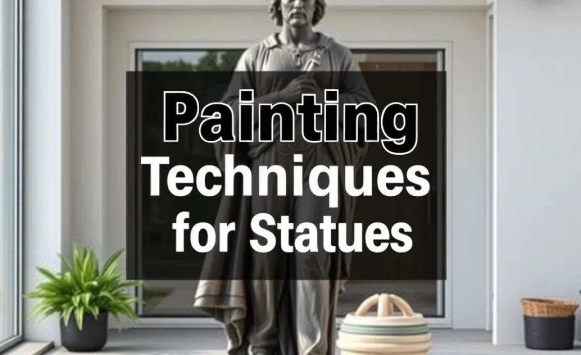 Painting Techniques for Statues