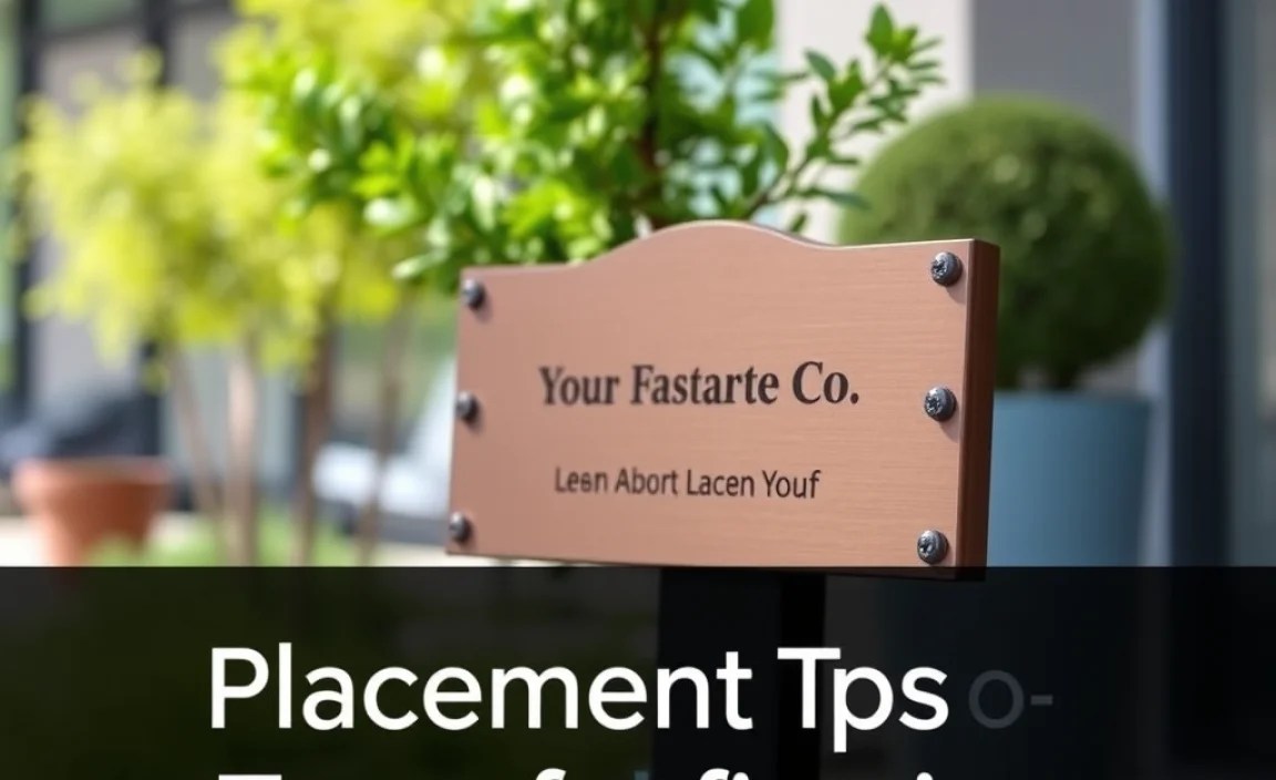 Placement Tips for Tree Identification