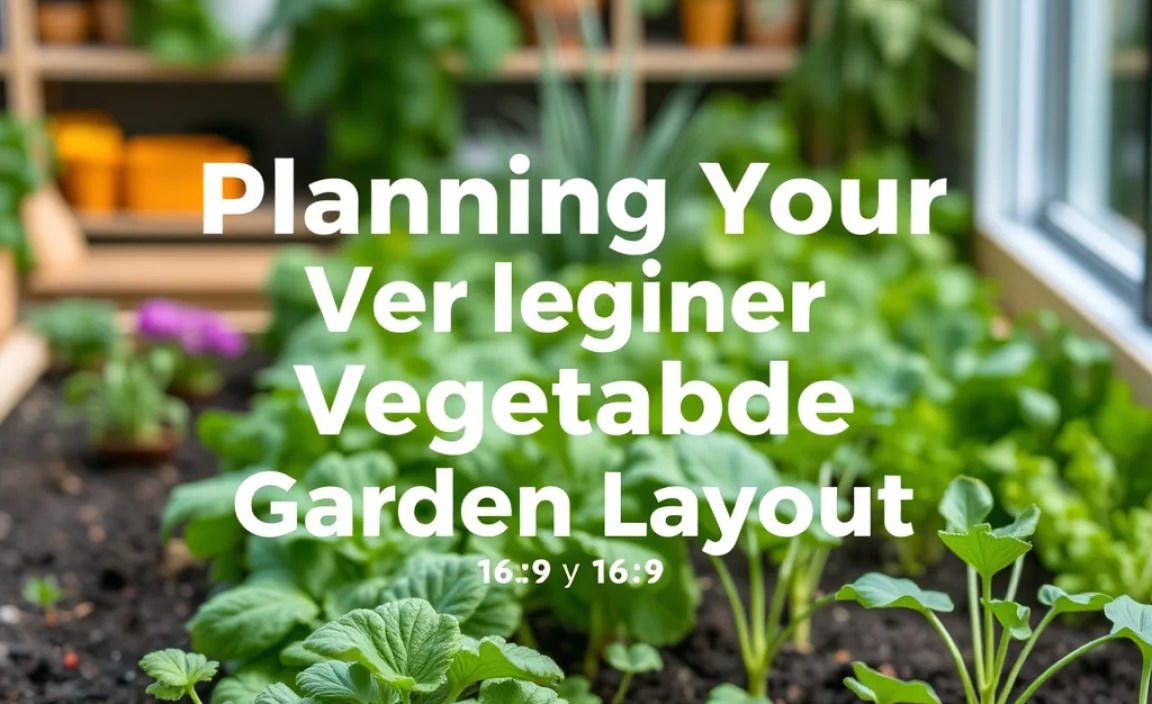 Planning Your Beginner Vegetable Garden Layout