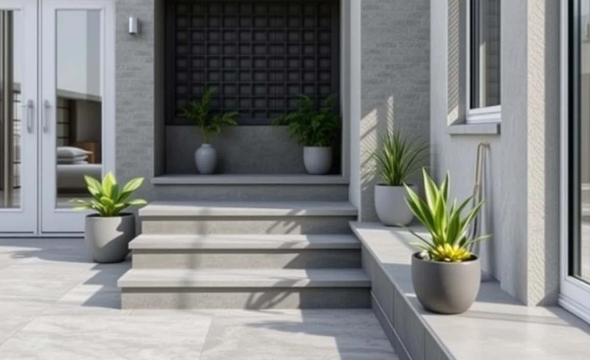 Preparing for Grey Outdoor Tile Installation