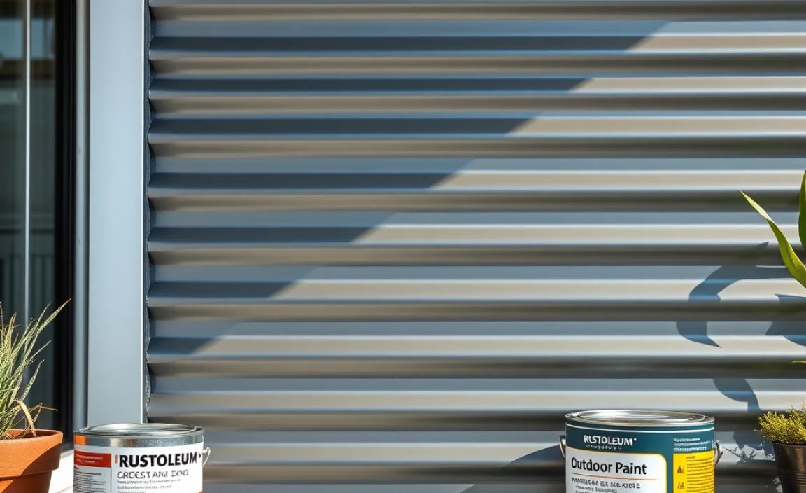 Preparing the Metal Surface for Rustoleum