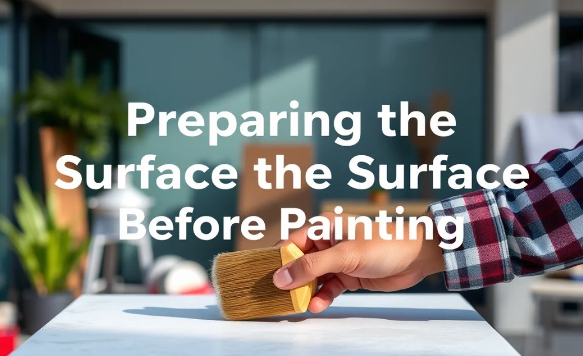 Preparing the Surface Before Painting