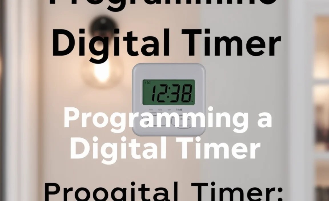 Programming a Digital Timer: A Simple Guide