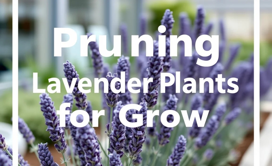 Pruning Lavender Plants for Growth