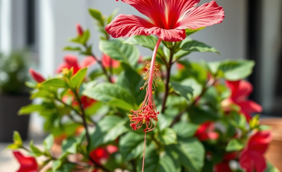 Pruning Techniques for Outdoor Hibiscus