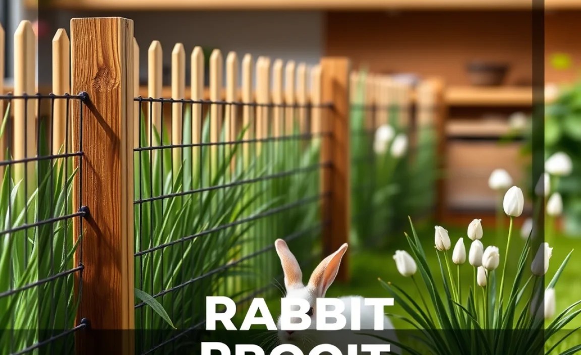 rabbit proof fencing