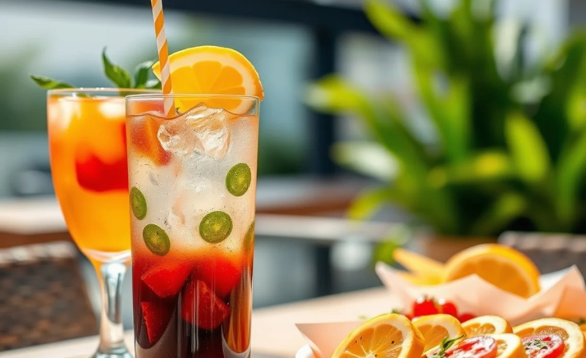 Refreshing Drinks to Pair with Appetizers