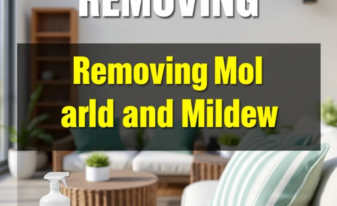 Removing Mold and Mildew