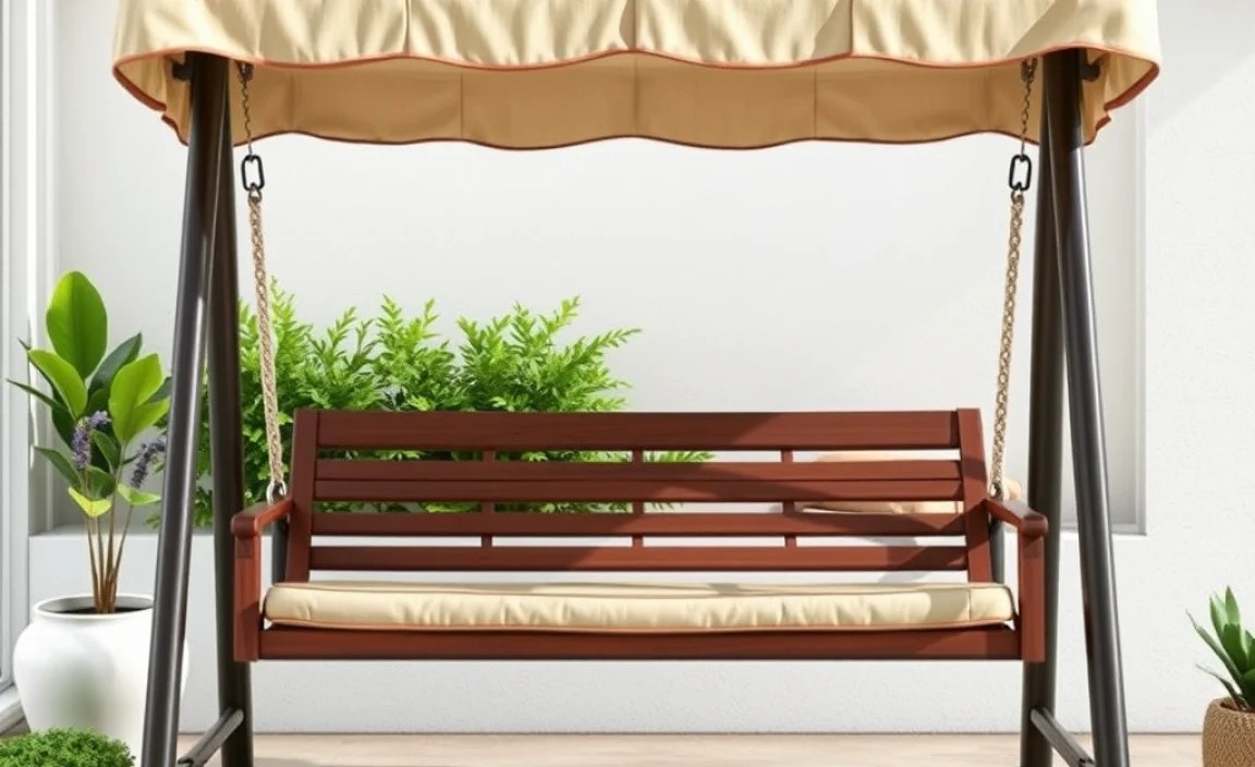 replacement fabric for outdoor swing