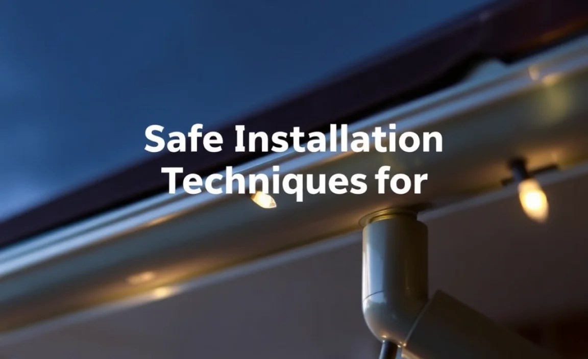 Safe Installation Techniques for Christmas Lights