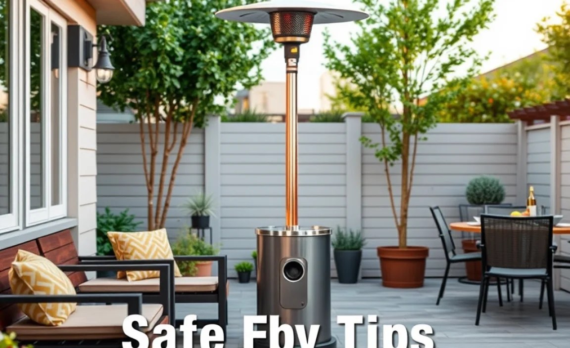 Safety Tips for Using Propane Outdoor Heaters
