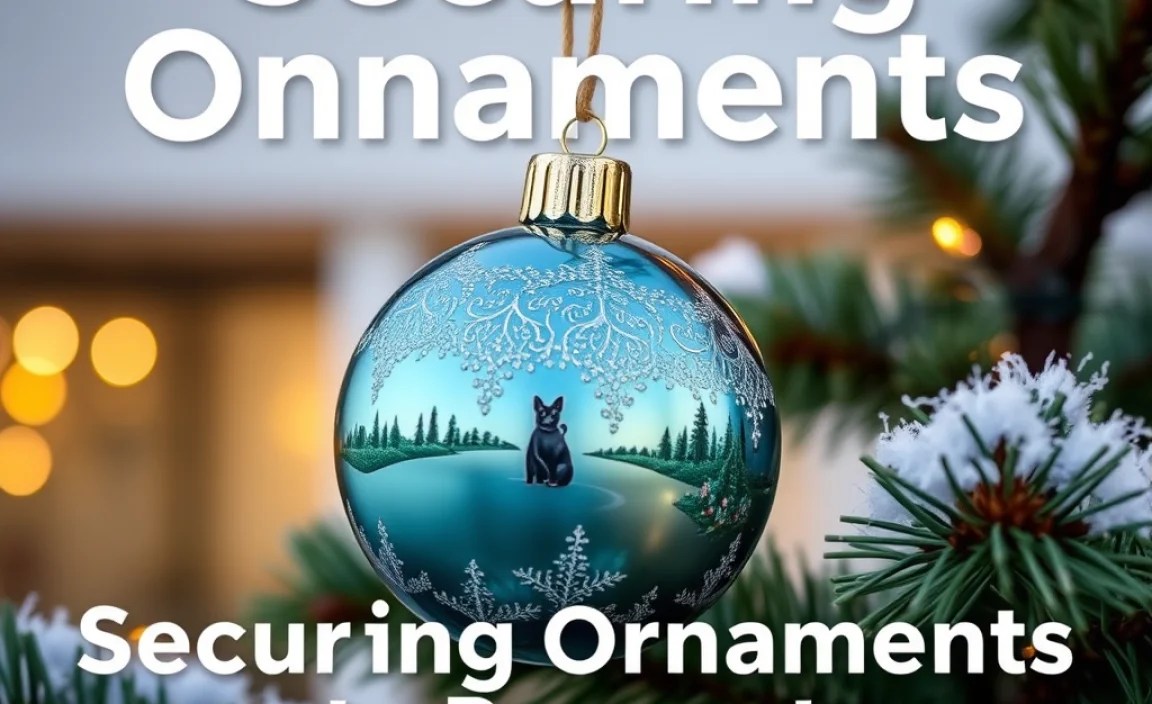 Securing Ornaments to Prevent Damage