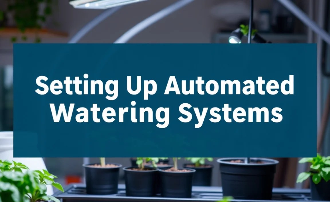 Setting Up Automated Watering Systems