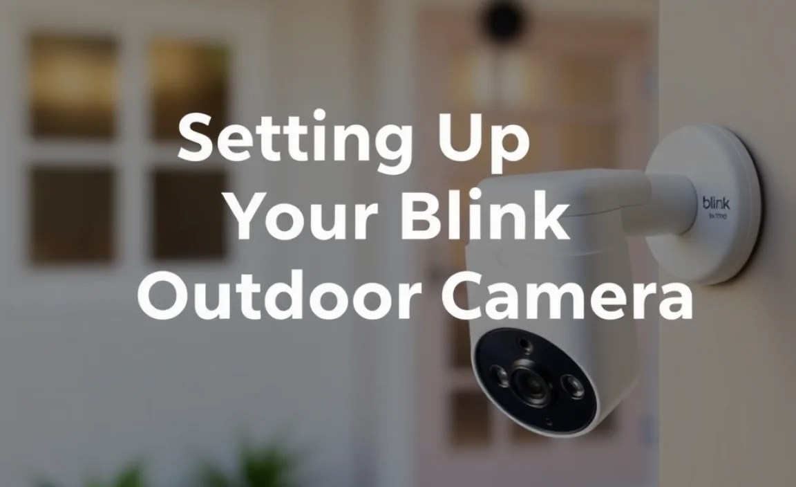 Setting Up Your Blink Outdoor Camera
