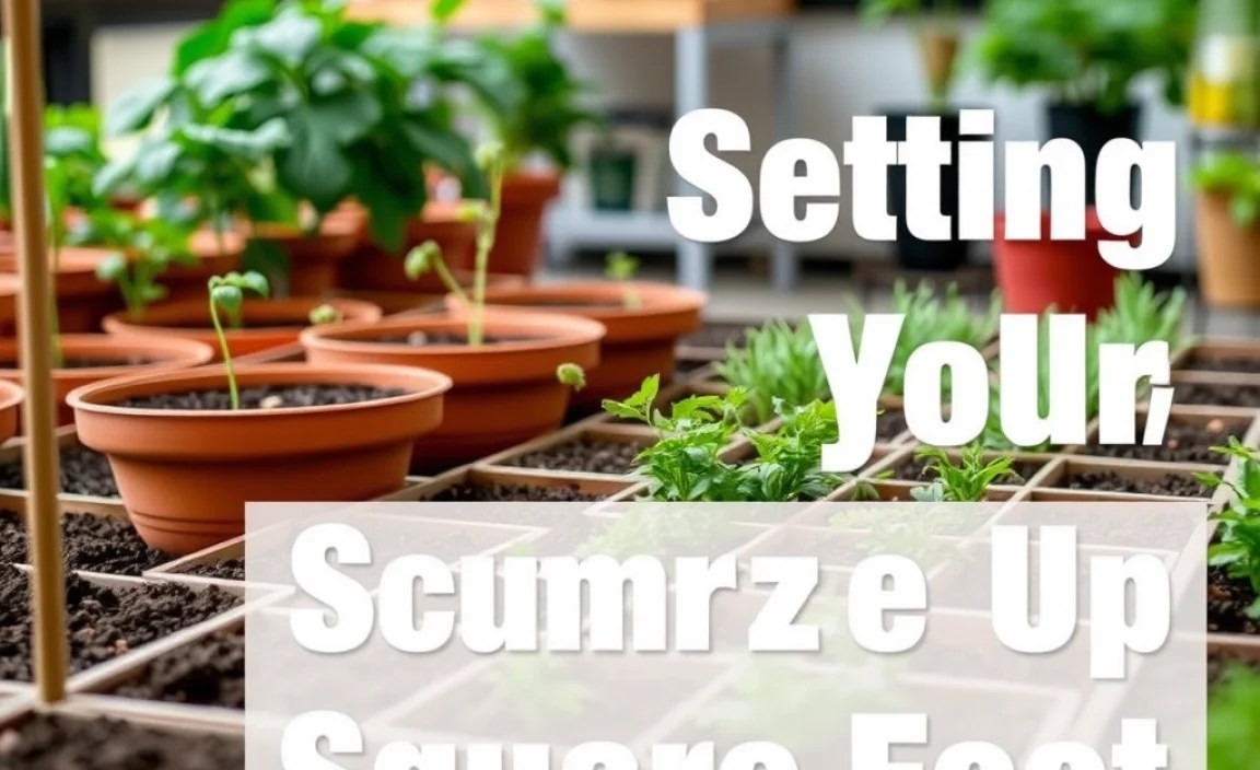 Setting Up Your Square Foot Grid